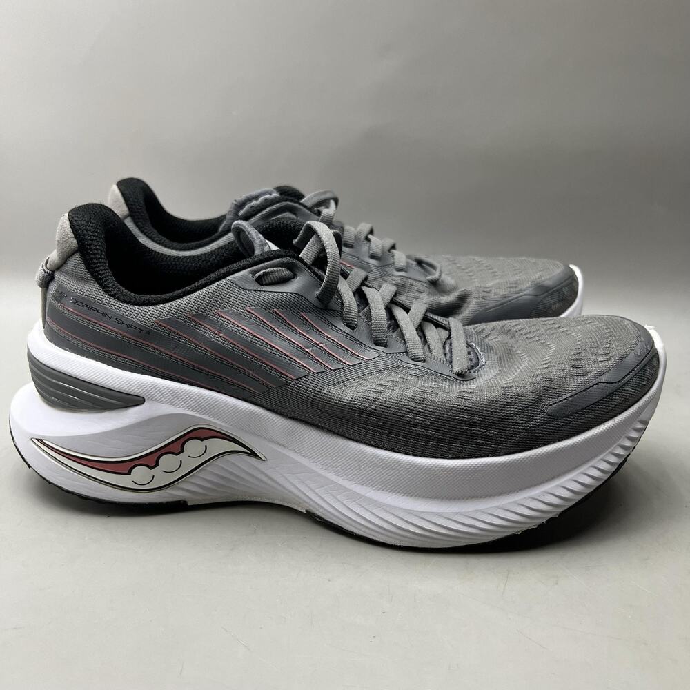Saucony Endorphin Shift 3 Running Shoes Women Size 8.5 Gray Comfort Low Sneakers